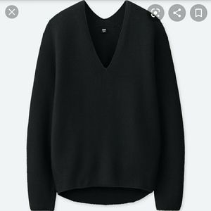 Uniqlo 3D Cotton Cocoon Sweater